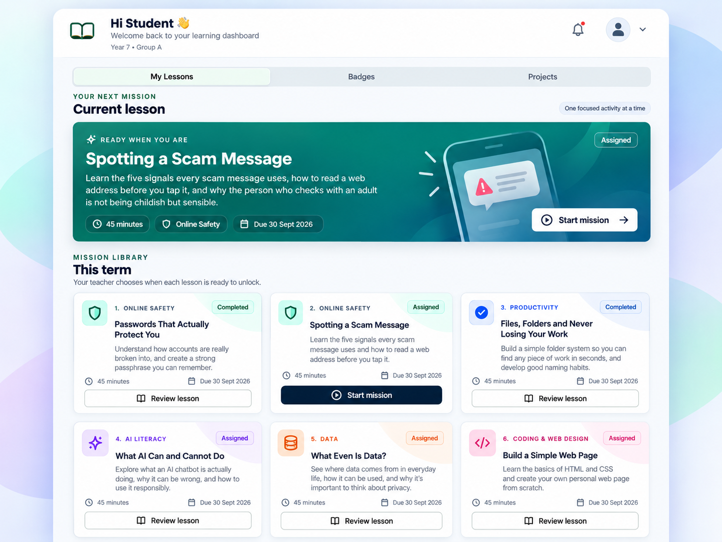 Skillverse platform demo